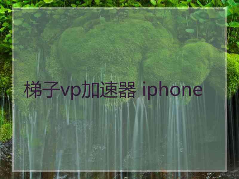 梯子vp加速器 iphone