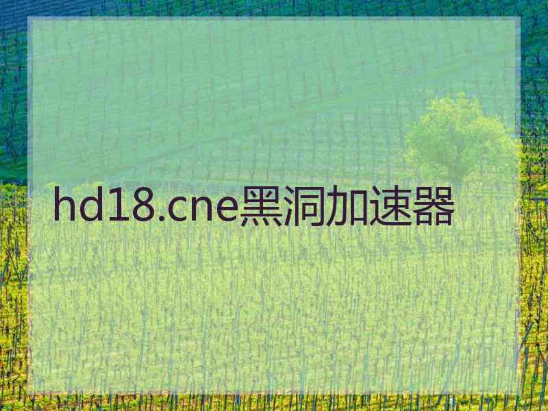 hd18.cne黑洞加速器